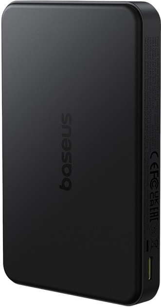 Powerbank Baseus Airpow 2 MagSafe 10000 mA*h 22.5 W Black (6932172676995) - obraz 2