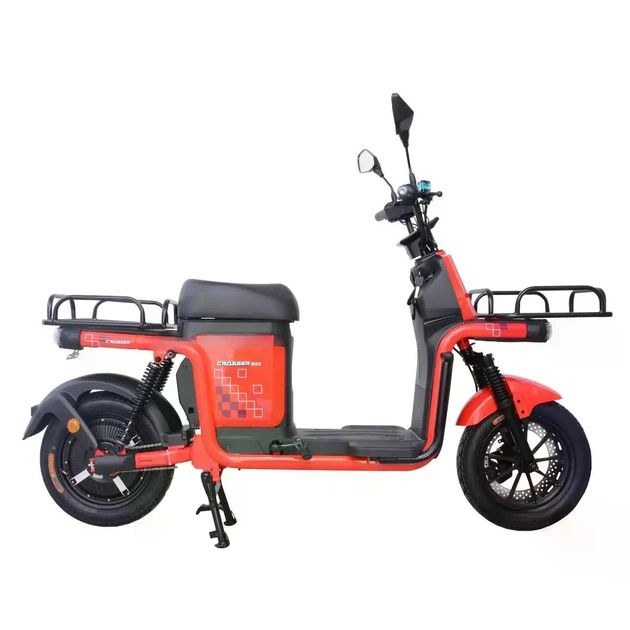 Електроскутер Crosser Max PRO (Потужніть 1200Вт, 72V 24Ah) - Червоний - зображення 3