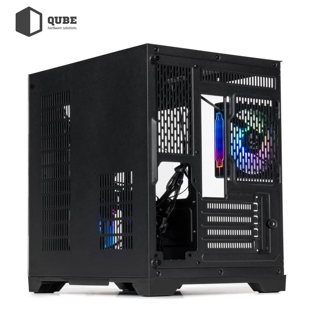 Корпус QUBE Crystal ARGB Black (CRYSTAL_GBNU3) - изображение 11