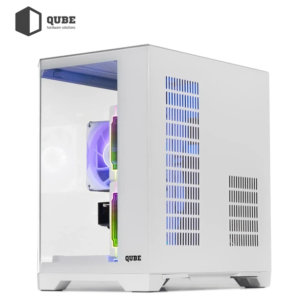 Корпус QUBE Crystal ARGB White (CRYSTAL_GWNU3) - изображение 11