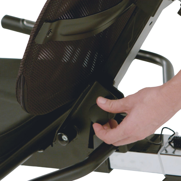 Велотренажер горизонтальний York Fitness RB420 Recumbent до 150 кг Bluetooth - зображення 2