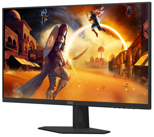 Монiтор 24.5" AOC 25G4SRE Black/Red - зображення 4