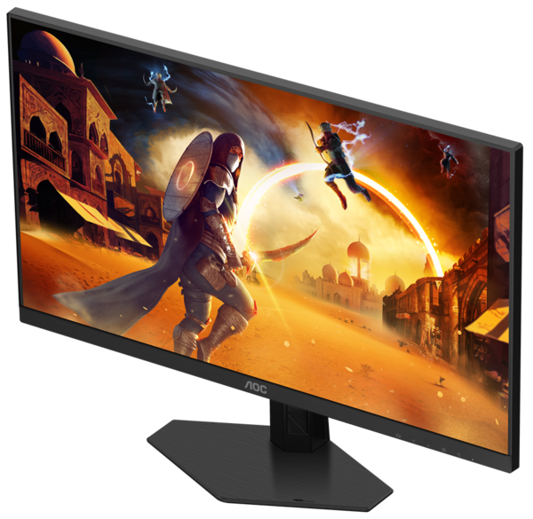 Монiтор 24.5" AOC 25G4SRE Black/Red - зображення 6