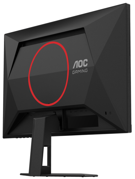 Монiтор 24.5" AOC 25G4SRE Black/Red - зображення 9