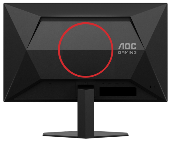 Монiтор 24.5" AOC 25G4SRE Black/Red - зображення 12