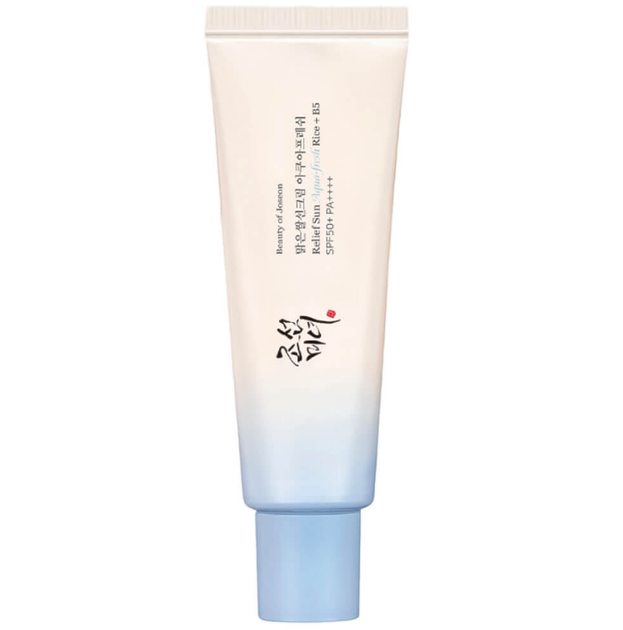 Легкий сонцезахисний крем з пантенолом Beauty of Joseon Relief Sun Aqua-fresh Rice+B5 SPF50+ PA++++ 50ml - Фото 1 Легкий сонцезахисний крем з пантенолом Beauty of Joseon Relief Sun Aqua-fresh Rice+B5 SPF50+ PA++++ 50ml - зображення 1