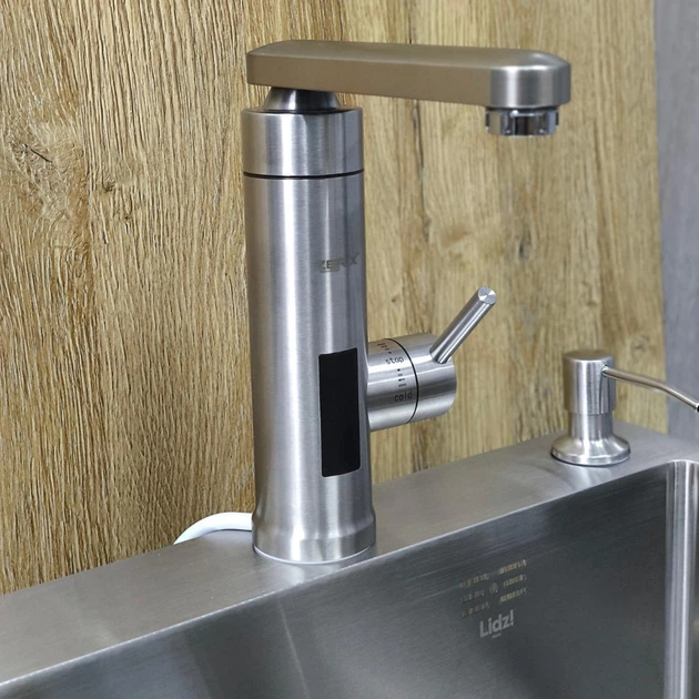 Y※※※i Кран електричний водонагрівач ZERIX ELW31-E нержавіюча сталь