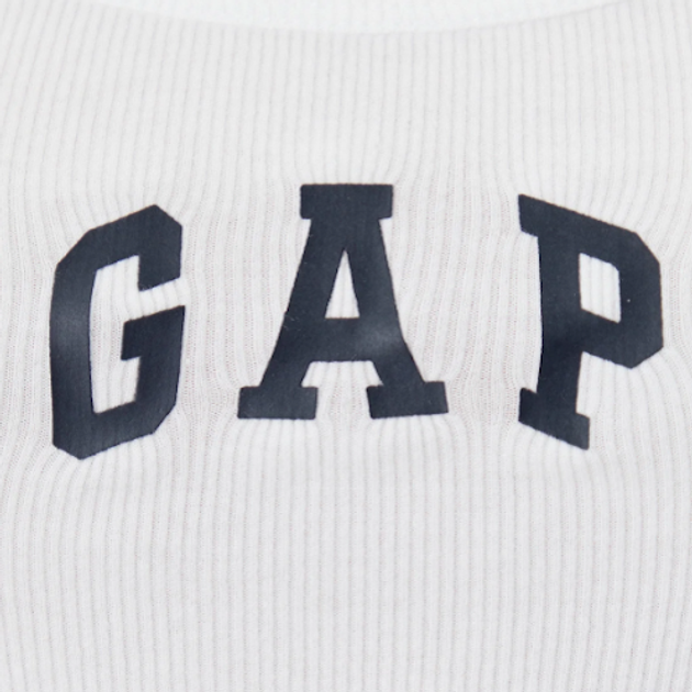 Майка жіноча GAP 585421-01 L Біла (1200049559432) - зображення 5