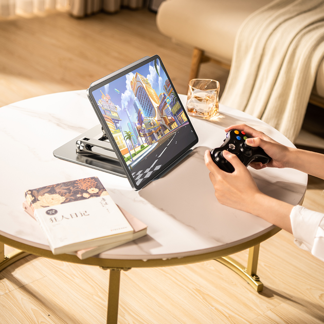 Podstawka pod laptopa Wozinsky WRS-CPY84SS Silver (5907769364617) + Podstawka do smartfona gratis! - obraz 8