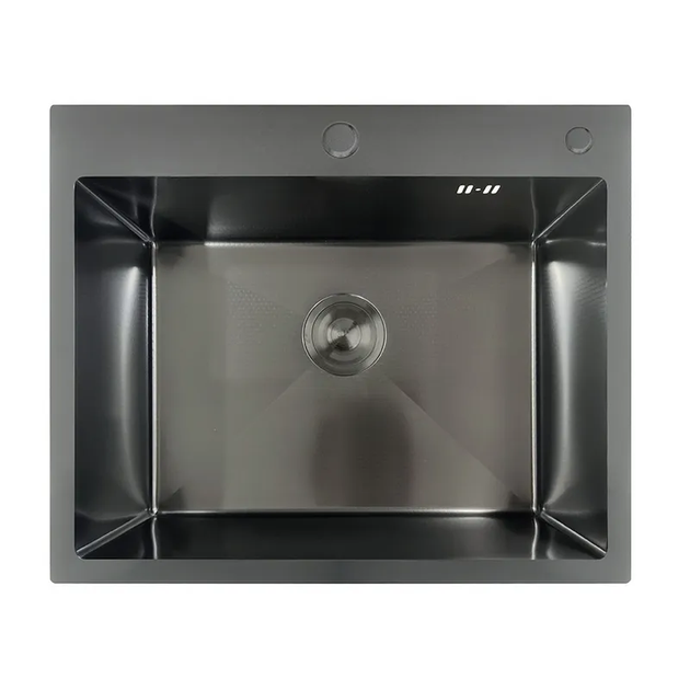 Мойка Mixxus MH6050 Decor Nano-Black из нерж. стали (цвет графит) (MX1934) - Фото 1 Мойка Mixxus MH6050 Decor Nano-Black из нерж. стали (цвет графит) (MX1934) - изображение 1