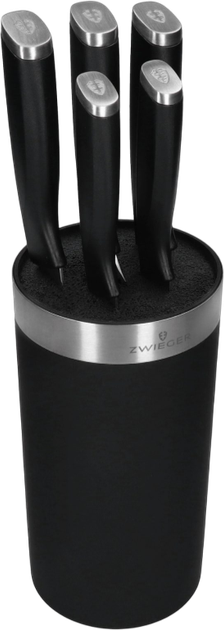 Набір ножів Zwieger Forte III у блоці 5 шт (5905794972050) - зображення 4