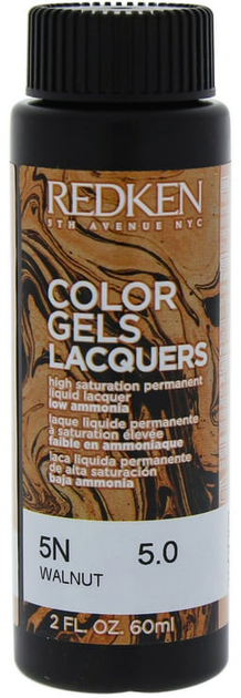 Zestaw farb do włosów Redken Color Gels Lacquers 10 Min 5N Walnut 3x60 ml (3474637133023) - obraz 1