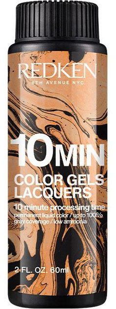 Zestaw farb do włosów Redken Color Gels Lacquers 10 Min 6NN Chocolate Mousse 3x60 ml (3474637132989) - obraz 2