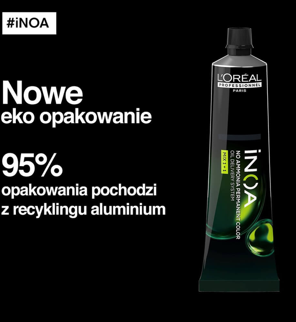 Фарба для волосся L’Oreal Professionnel Paris iNOA Color 2.0 Темно-коричнева без аміаку 60 г (3474637178253) - зображення 4