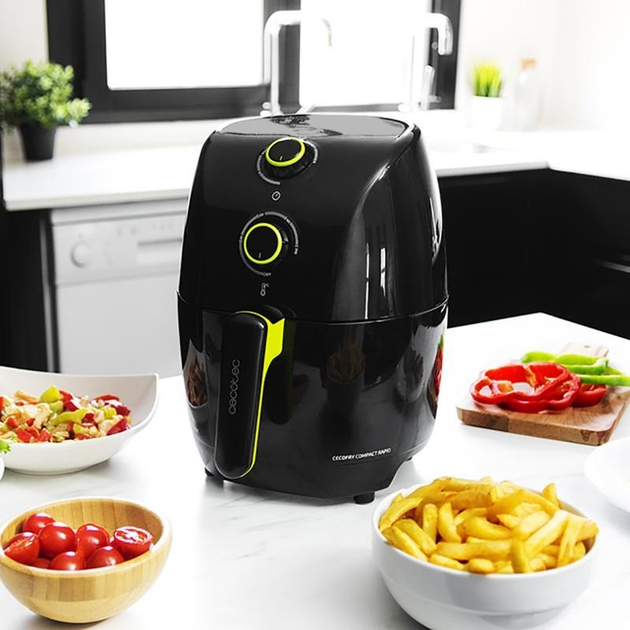 Мультипіч Cecotec Cecofry Compact Rapid Чорна (03039) - зображення 7