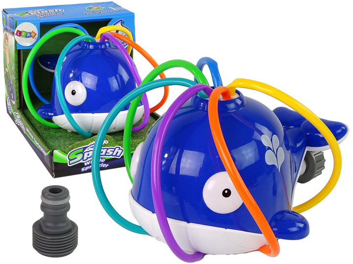 Вояний фонтан LEAN Toys Кит Синій (5905679072240) - зображення 2