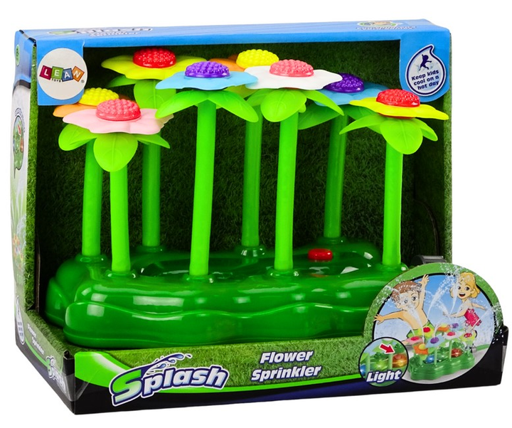 Zraszacz ogrodowy LEAN Toys Fontanna Wodna Kwiatki (5905991021308) - obraz 1
