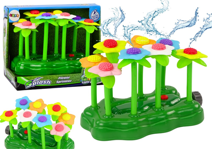 Zraszacz ogrodowy LEAN Toys Fontanna Wodna Kwiatki (5905991021308) - obraz 4