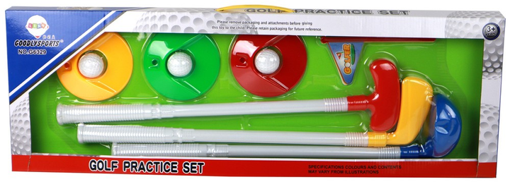 Zestaw do Mini Golfa LEAN Toys 15430 12 elementów (5905515358088) - obraz 4