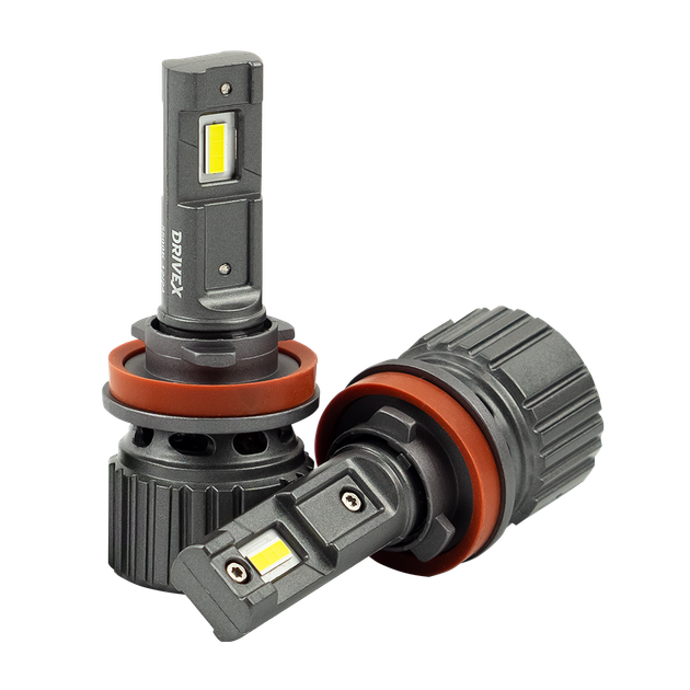 LED лампи автомобільні DriveX FE-05 H11/H8 50W 9-32V 5.5K - Фото 1 LED лампи автомобільні DriveX FE-05 H11/H8 50W 9-32V 5.5K - зображення 1