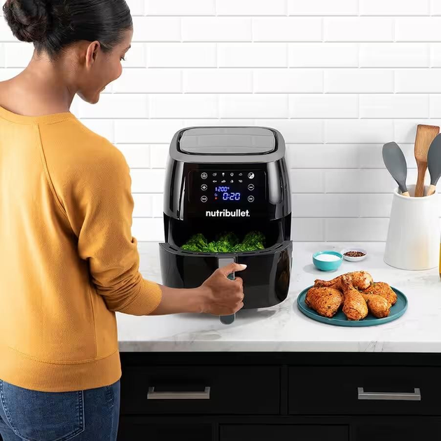 Мультипіч NutriBullet XXL Digital Air Fryer NBA071B - зображення 6