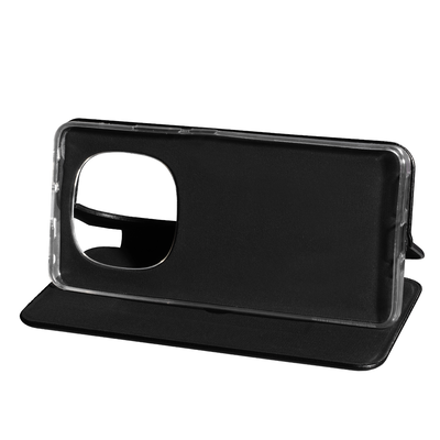 Чехол-книжка 360 New для Xiaomi Redmi Note 14 Pro Plus (5G) Black - Фото 3 Чехол-книжка 360 New для Xiaomi Redmi Note 14 Pro Plus (5G) Black - изображение 3