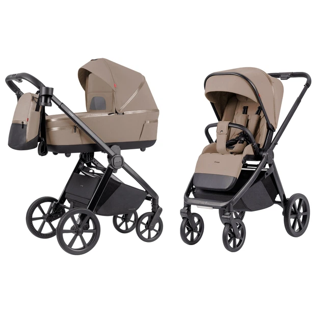 Коляска універсальна 2в1 CARRELLO Omega CRL-6540/1 Asteroid Beige - зображення 5