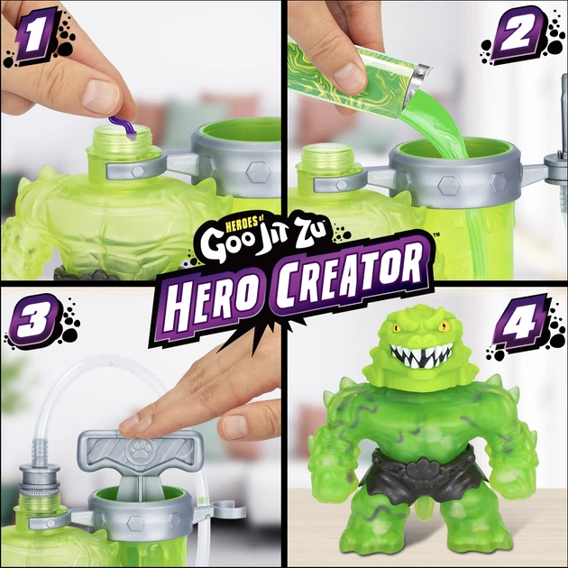 Figurka rozciągliwa GooJitZu Bohater GooJitZu Rock Joe Ekskluzywny Creators 42947 (0630996429471) - obraz 4