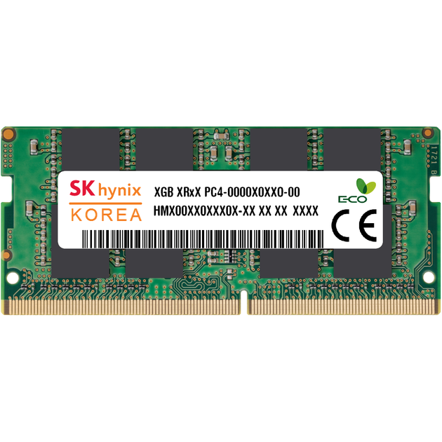 Оперативна пам'ять Hynix SODIMM DDR4 16Gb 3200MHz PC4-25600