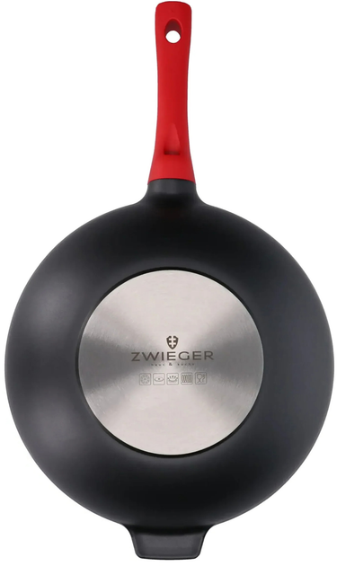 Сковорода wok Zwieger Obsidian 32 см (5903357371081) - зображення 3