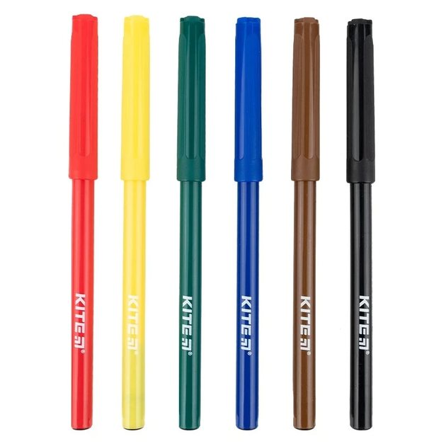Фломастеры Kite K-446 6 цветов (4063276207043)(SC) shop (4063276207043) - изображение 2