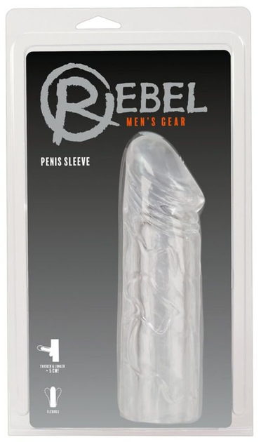 Насадка-удлинитель на пенис Rebel Mega Dick Sleeve (15532000000000000) - изображение 8