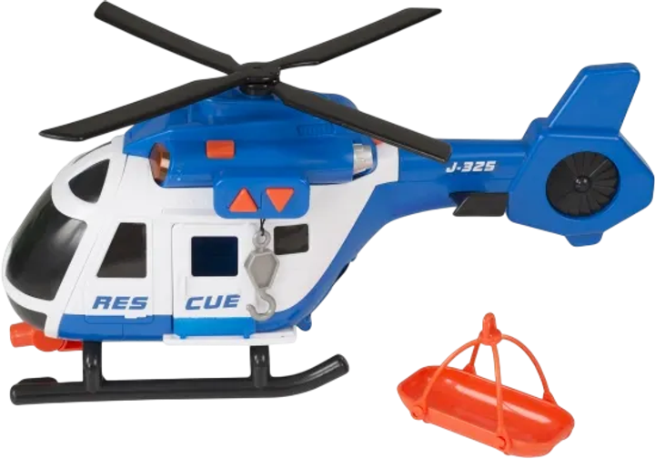 Helikopter ratunkowy HTI Toys Teamsterz Mighty Machines z światłem i dźwiękiem (5050841684414) - obraz 2