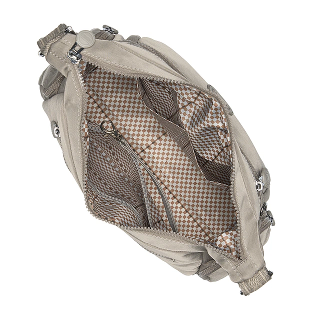 Сумка жіноча тканинна сіра BAGS4LIFE 66503 - 64919 - Фото 3 Сумка жіноча тканинна сіра BAGS4LIFE 66503 - 64919 - изображение 3
