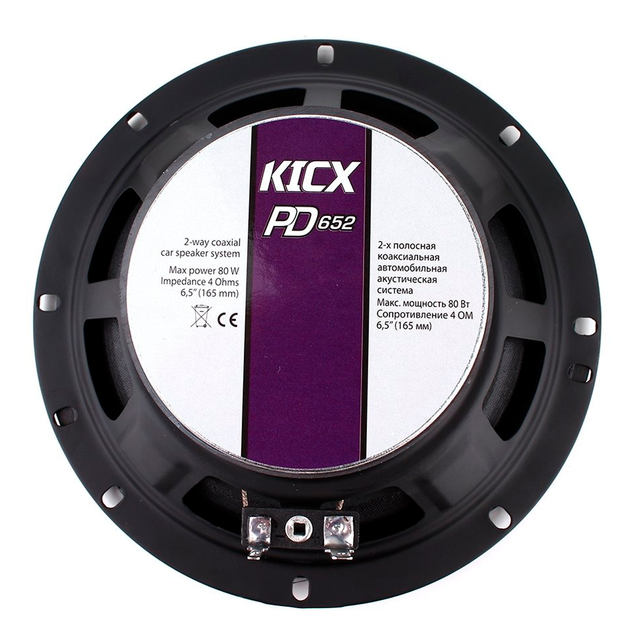 Коаксиальная акустическая система динамики Kicx PD 652 - изображение 4