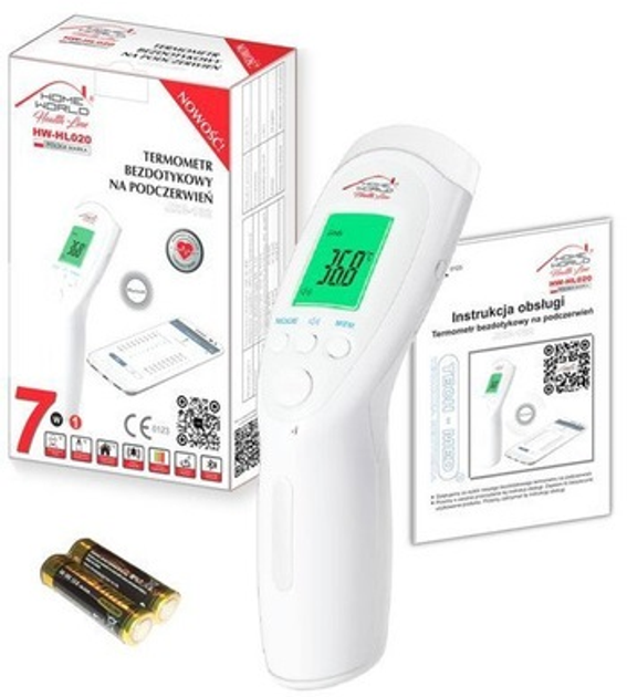 Termometr Tech-Med HW-HL020 elektroniczny bezdotykowy z Bluetooth (5901812546562) - obraz 2