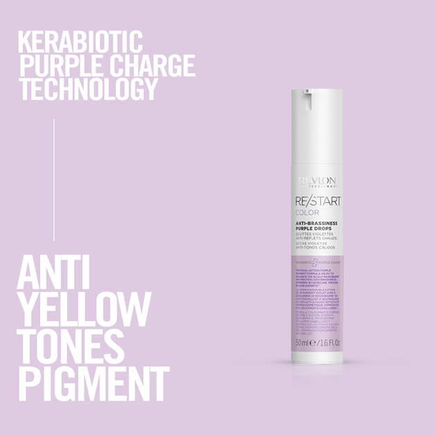 Serum do włosów farbowanych Revlon Professional ReStart Color z fioletowym pigmentem 50 ml (8432225114903) - obraz 5