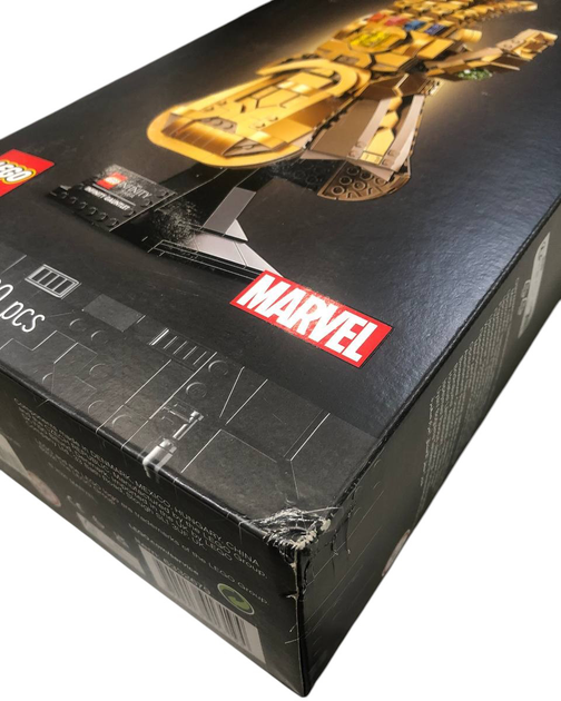 Zestaw klockow LEGO Super Heroes Marvel Rekawica Nieskonczonosci 590 elementow (76191) (955555909359836) - Outlet - obraz 2