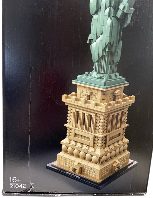 Zestaw klockow LEGO Architecture Statua Wolnosci 1685 elementow (21042) (955555909377846) - Outlet - obraz 2