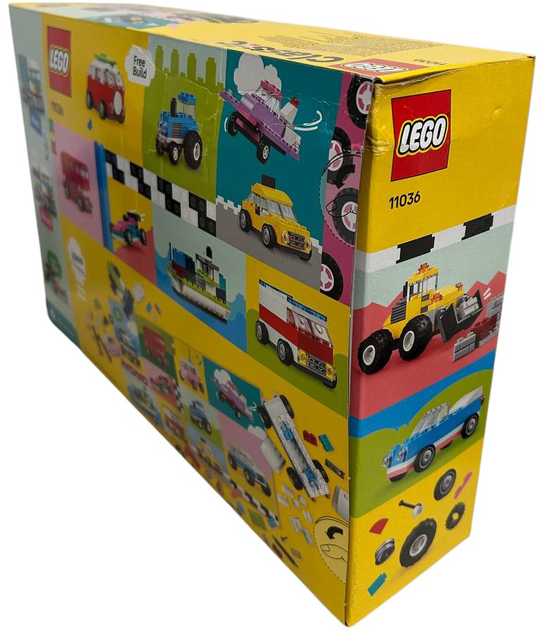Zestaw klockow LEGO Classic Kreatywne pojazdy 900 elementow (11036) (955555909377879) - Outlet - obraz 4