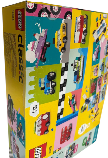 Zestaw klockow LEGO Classic Kreatywne pojazdy 900 elementow (11036) (955555909377879) - Outlet - obraz 6