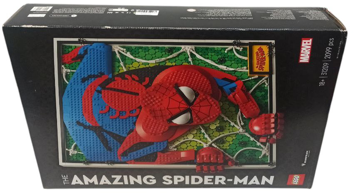 Zestaw klockow LEGO Art The Amazing Spider-Man 2099 elementow (31209) (955555909411793) - Outlet - obraz 7