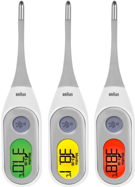 Електронний термометр Braun Prt2000 з гнучким наконечником (4022167200099) - зображення 3