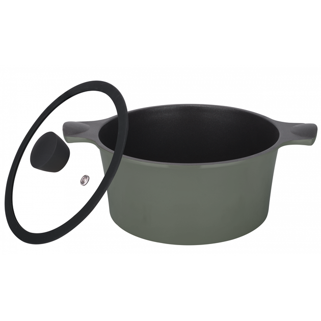 Каструля RINGEL Zitrone Olive RG-2108-20/OL (20см/2.5л) - Фото 5 Каструля RINGEL Zitrone Olive RG-2108-20/OL (20см/2.5л) - зображення 5