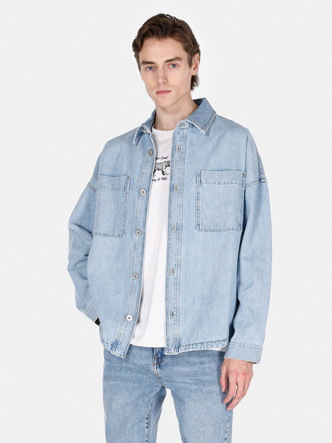 Сорочка джинсова оверсайз чоловіча Colin's CL1074017DN44202 M Rekar Wash від Rozetka на платформі USKIDKA Акція на Сорочка джинсова оверсайз чоловіча Colin's CL1074017DN44202 M Rekar Wash від Rozetka