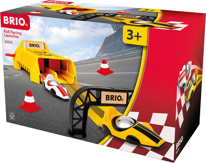 Platforma startowa Brio z 2 samochodami wyścigowymi (7312350305708) - obraz 2