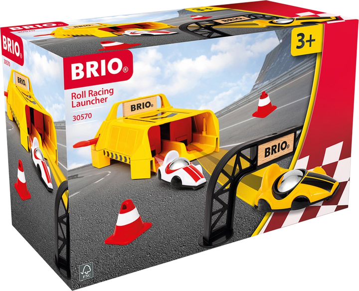 Platforma startowa Brio z 2 samochodami wyścigowymi (7312350305708) - obraz 3