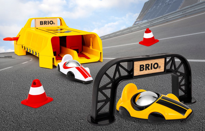 Platforma startowa Brio z 2 samochodami wyścigowymi (7312350305708) - obraz 6