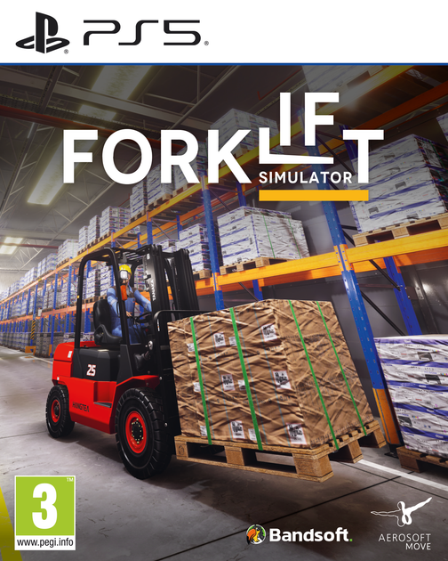 Gra PS5 Forklift Simulator (Blu-ray płyta) (4015918163309) - obraz 1