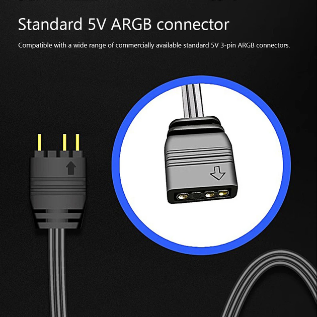Контроллер Sata to ARGB 5V 3 pin - Фото 2 Контроллер Sata to ARGB 5V 3 pin - изображение 2